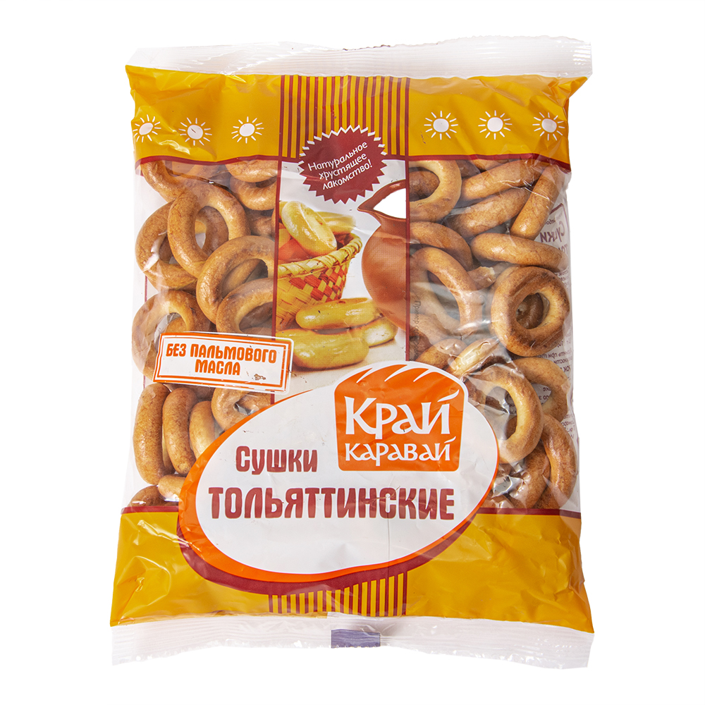 СУШКИ ТОЛЬЯТТИНСКИЕ СДОБНЫЕ 350ГР Х/З №2