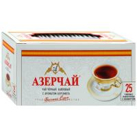 ЧАЙ АЗЕРЧАЙ БУКЕТ ЧЕРНЫЙ БЕРГАМОТ 25П*2ГР