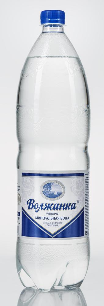 ВОДА ВОЛЖАНКА МИНЕРАЛЬНАЯ ГАЗ 1,5Л ПЭТ