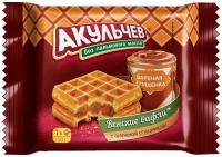 ВАФЛИ ВЕНСКИЕ СДОБН СГУЩЕНКА АКУЛЬЧЕВ 50ГР